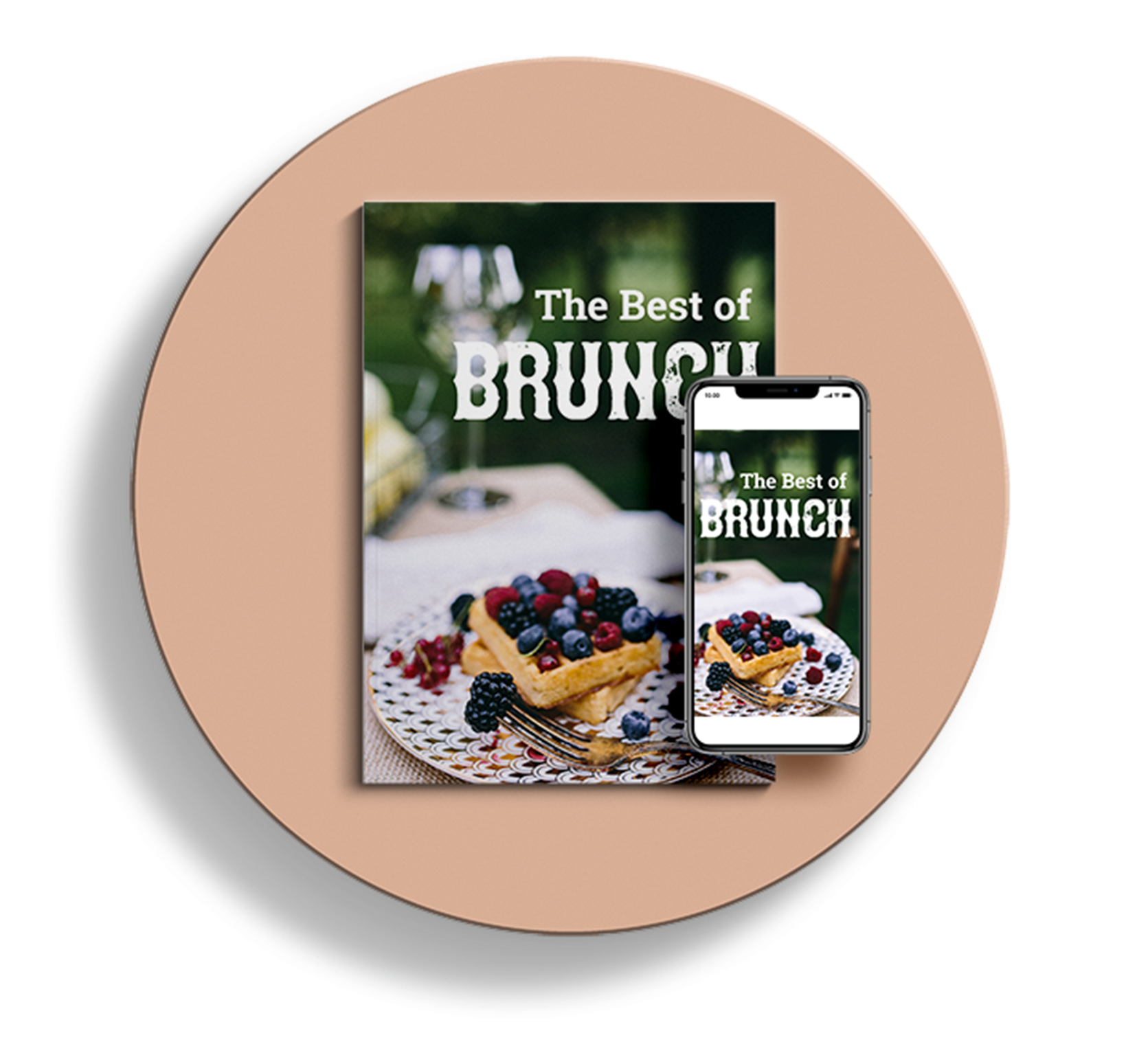 Brunch Book Screen Mockup