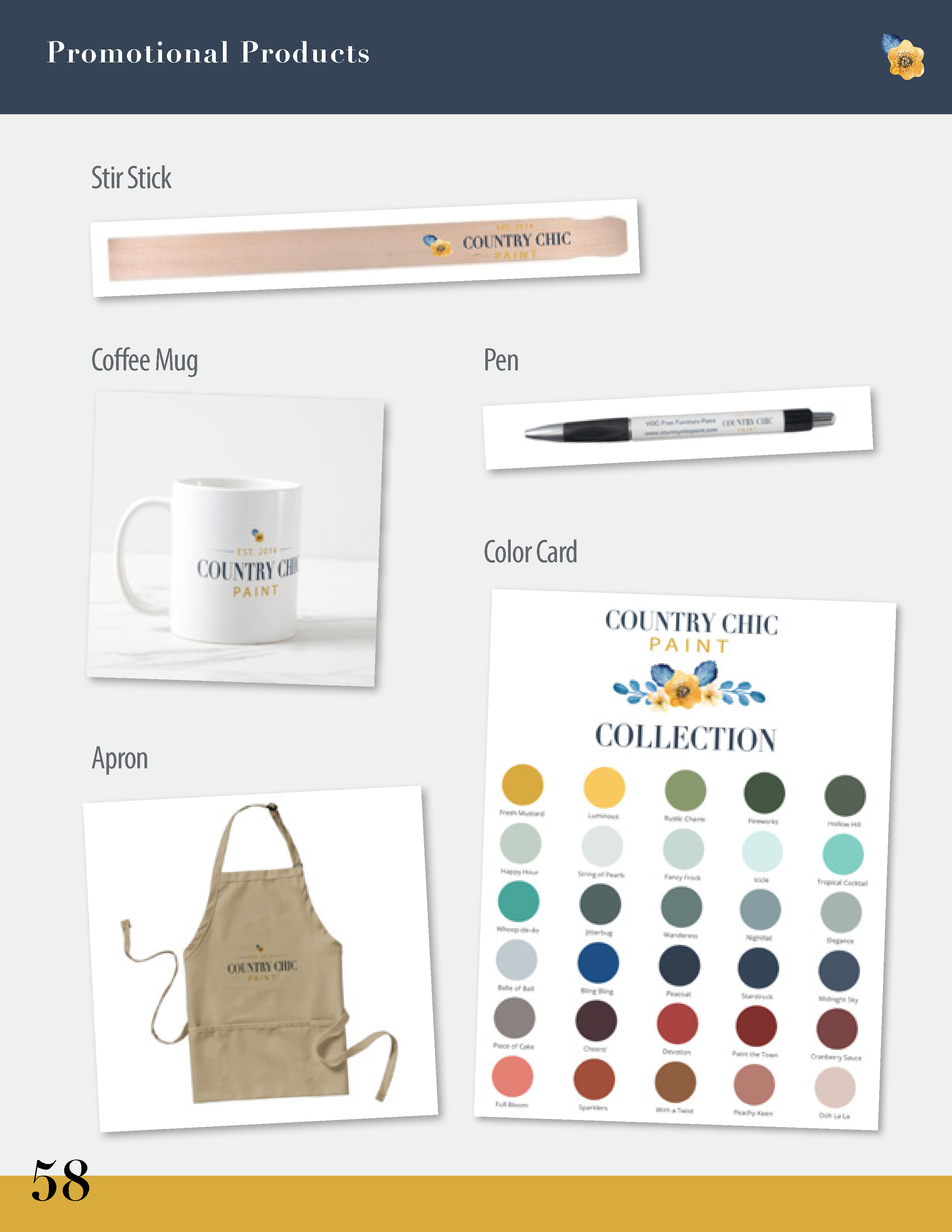 Country Chic Product Examples