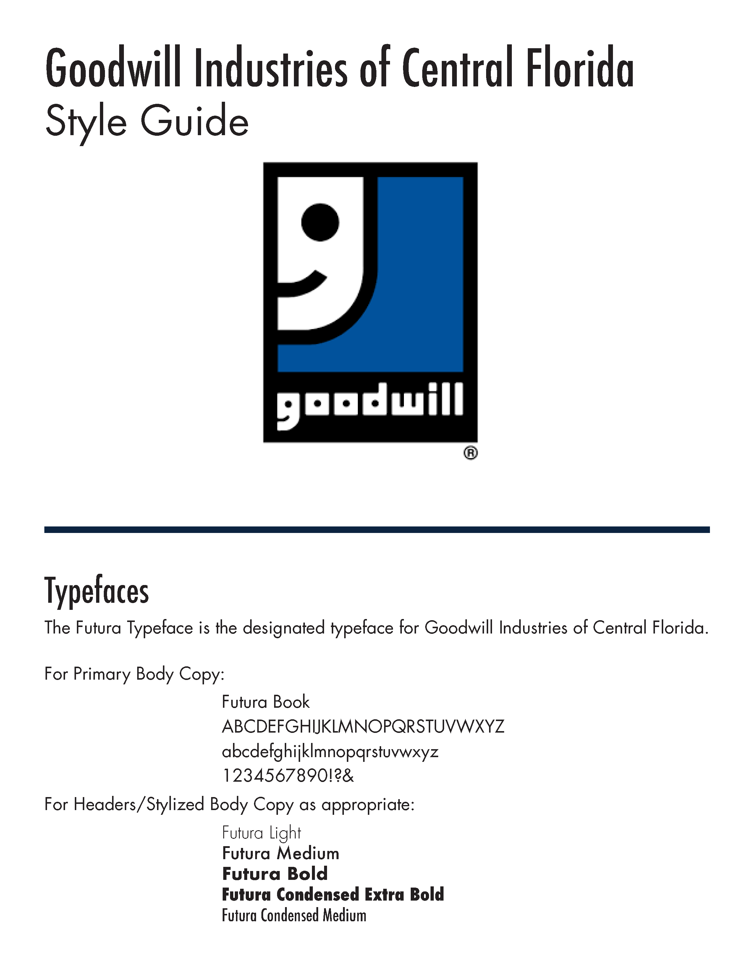 Style Guide Page