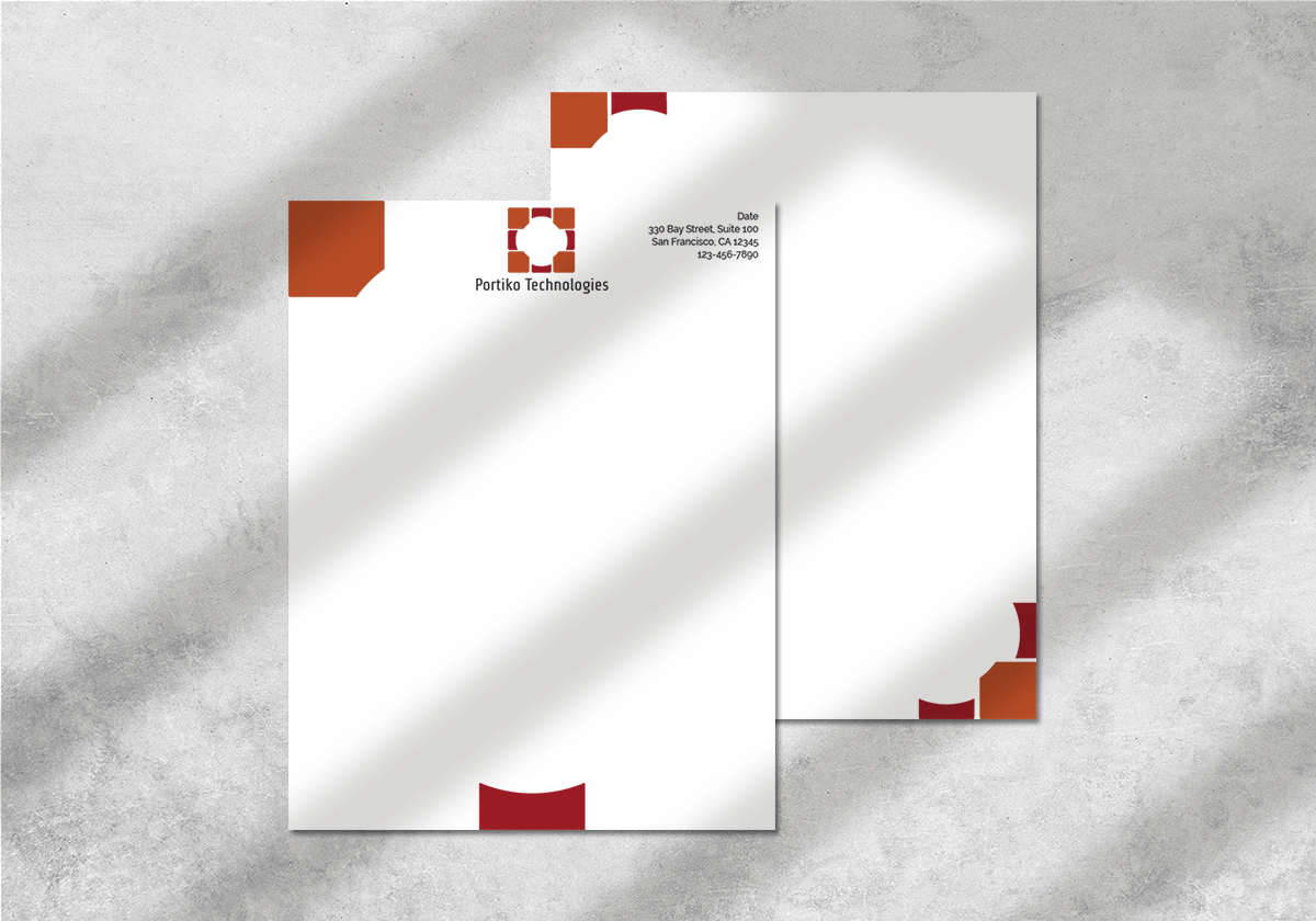 Portiko Letterhead