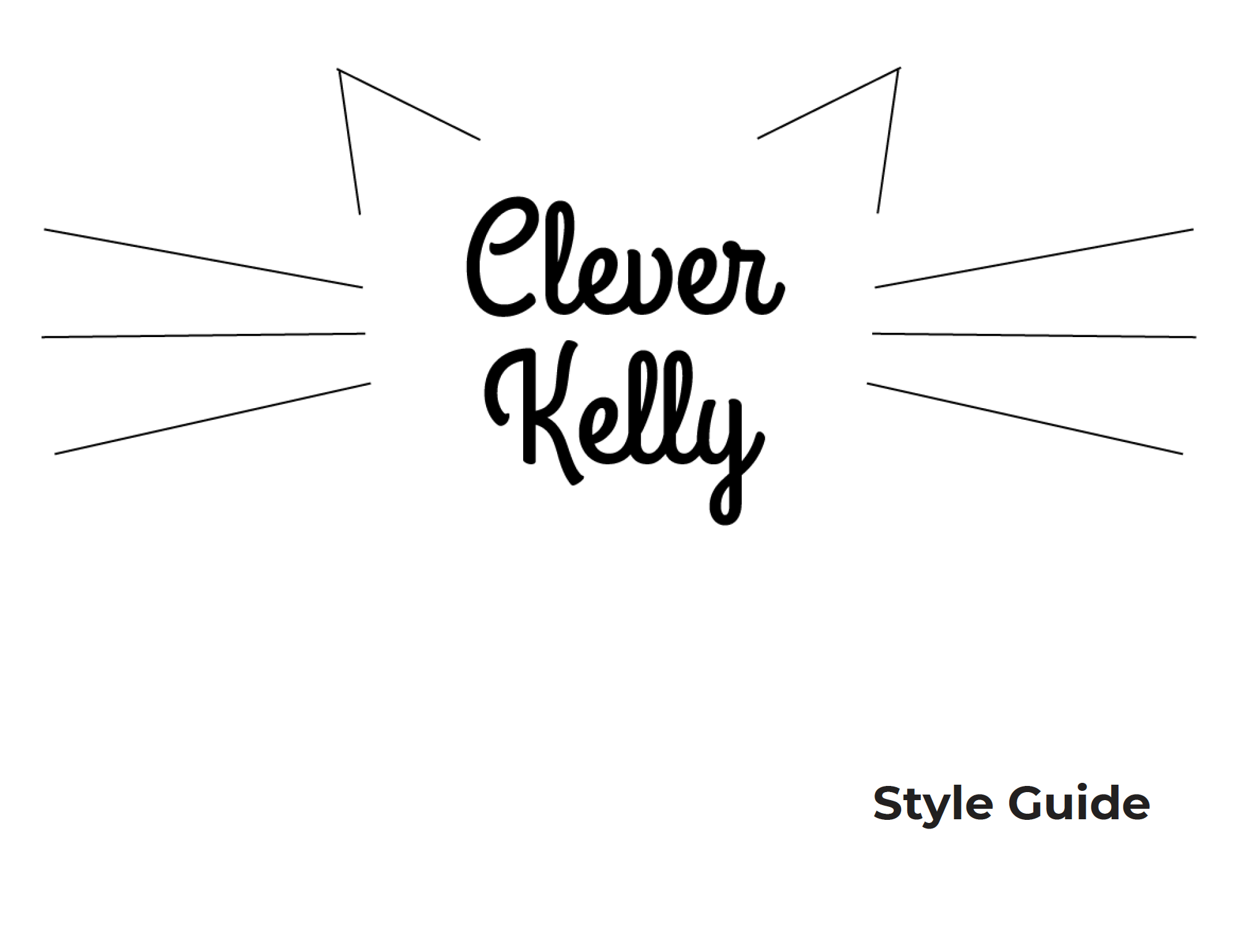 Style Guide Page 1